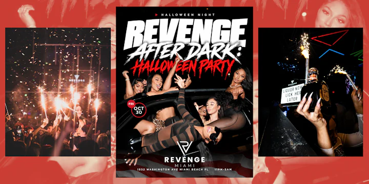 Revenge After Dark: Halloween Party Revenge Miami