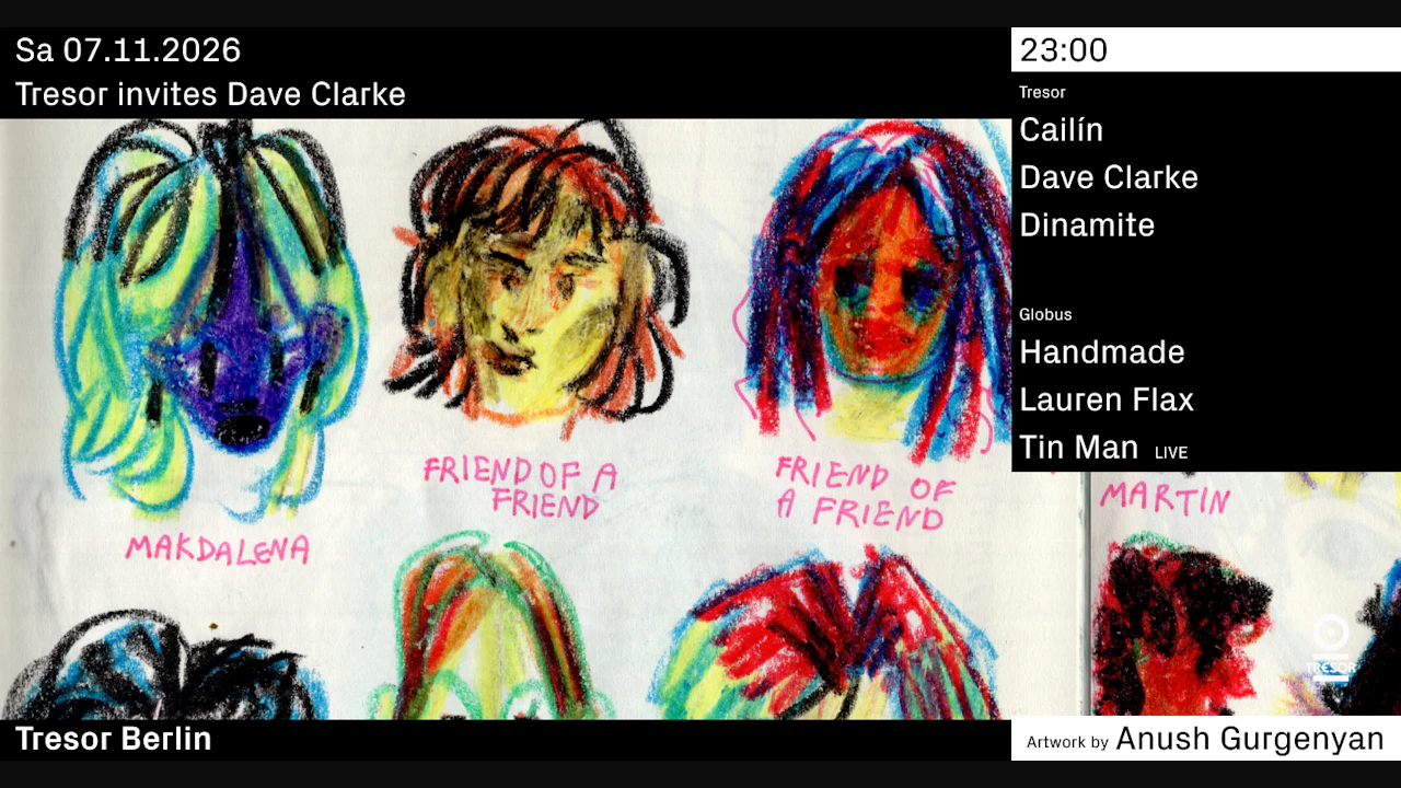 Tresor invites Dave Clarke