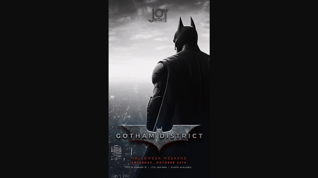 Gotham District - Pre Halloween Weekend