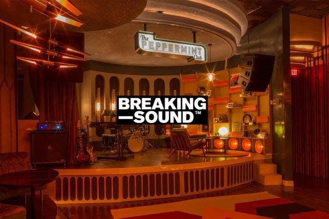 Breaking Sound @ the Peppermint Club October 8th