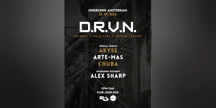 DRVN - Melodic & Peak Time & Driven Techno