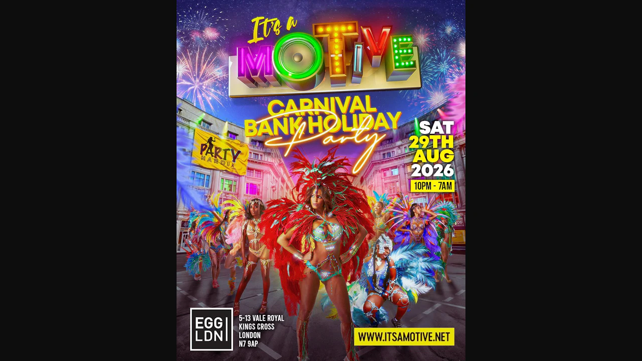 It's A Motive - Carnival Bank Holiday Party