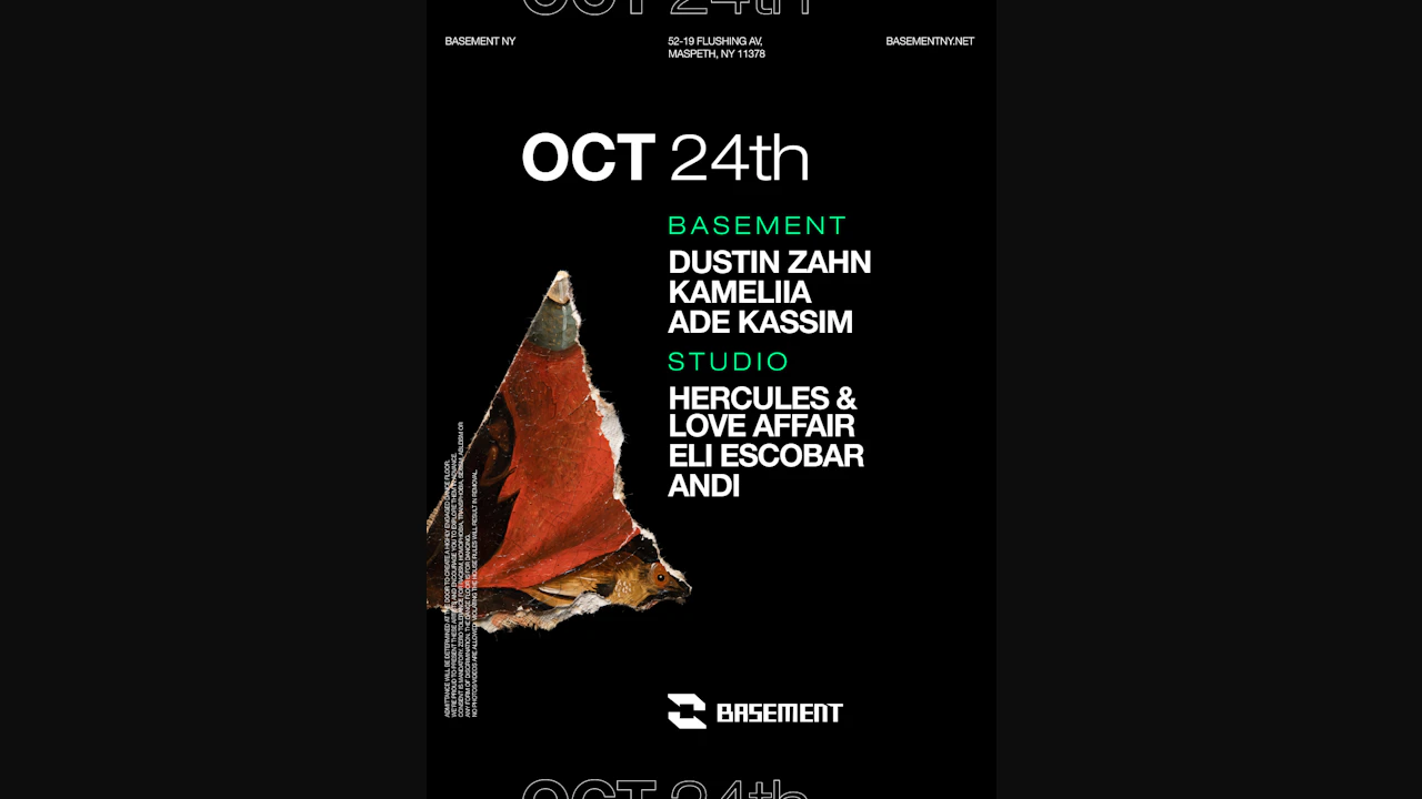 Dustin Zahn / Kameliia / Ade Kassim / Hercules & Love Affair / Eli Escobar / Andi