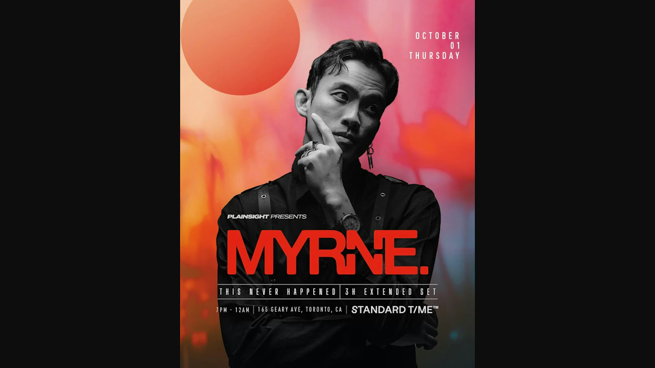 MYRNE (3 Hour Set) at Standard Time