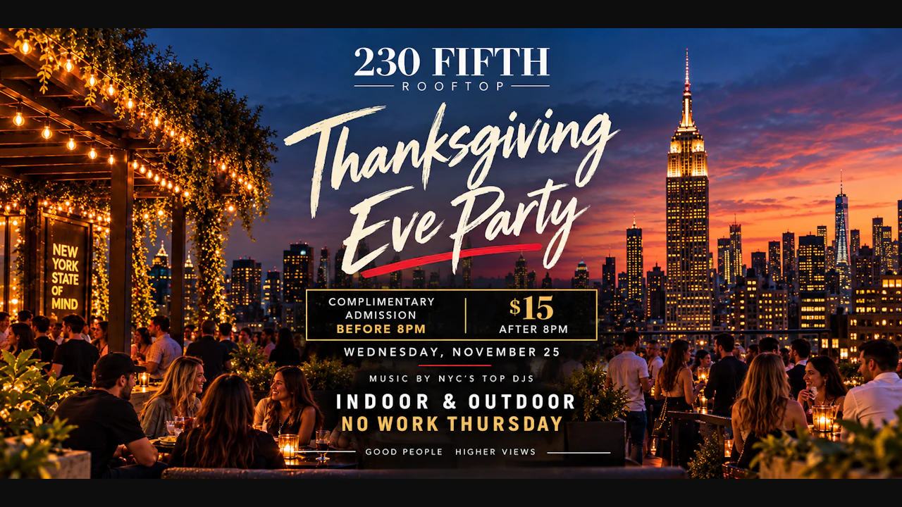 Thanksgiving Eve Party