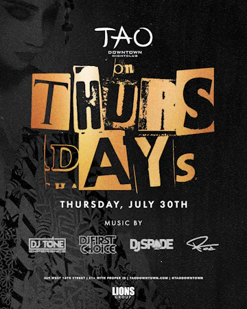Tao Downtown