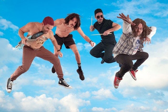 Hot Red Chili Peppers with Bronson Arroyo's Tribute to Pearl Jam