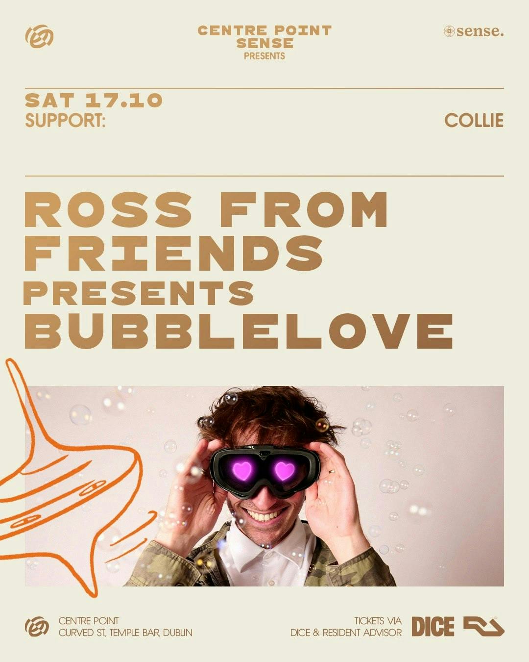 Ross From Friends presents Bubble Love