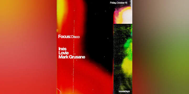 Focus: Disco with Inés, Lovie & Mark Grusane