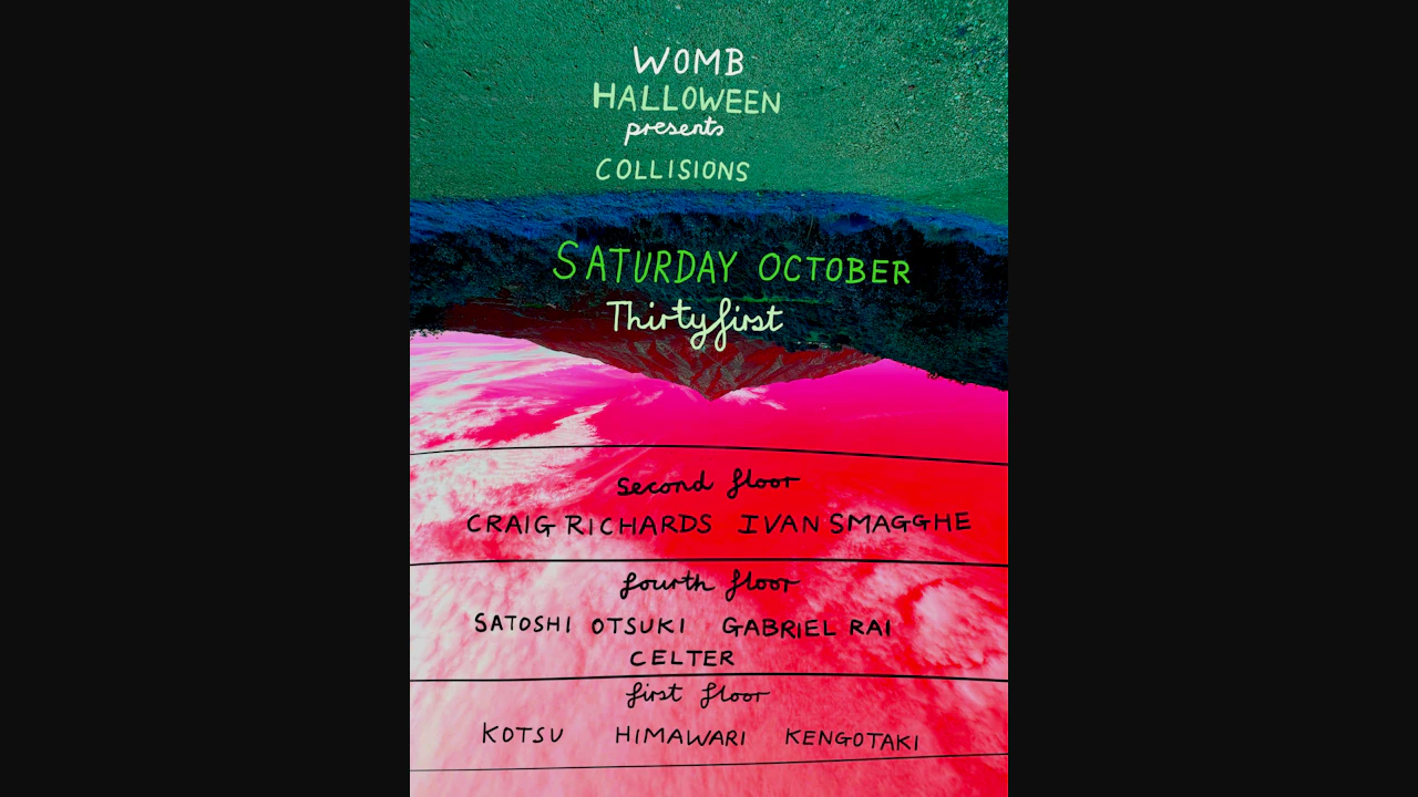 Womb Halloween Presents Collisions