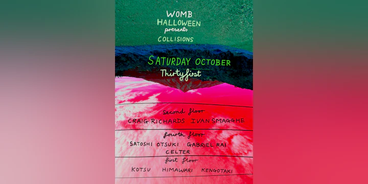 Womb Halloween Presents Collisions