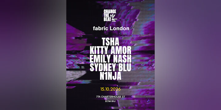 Change the Beat fabric London