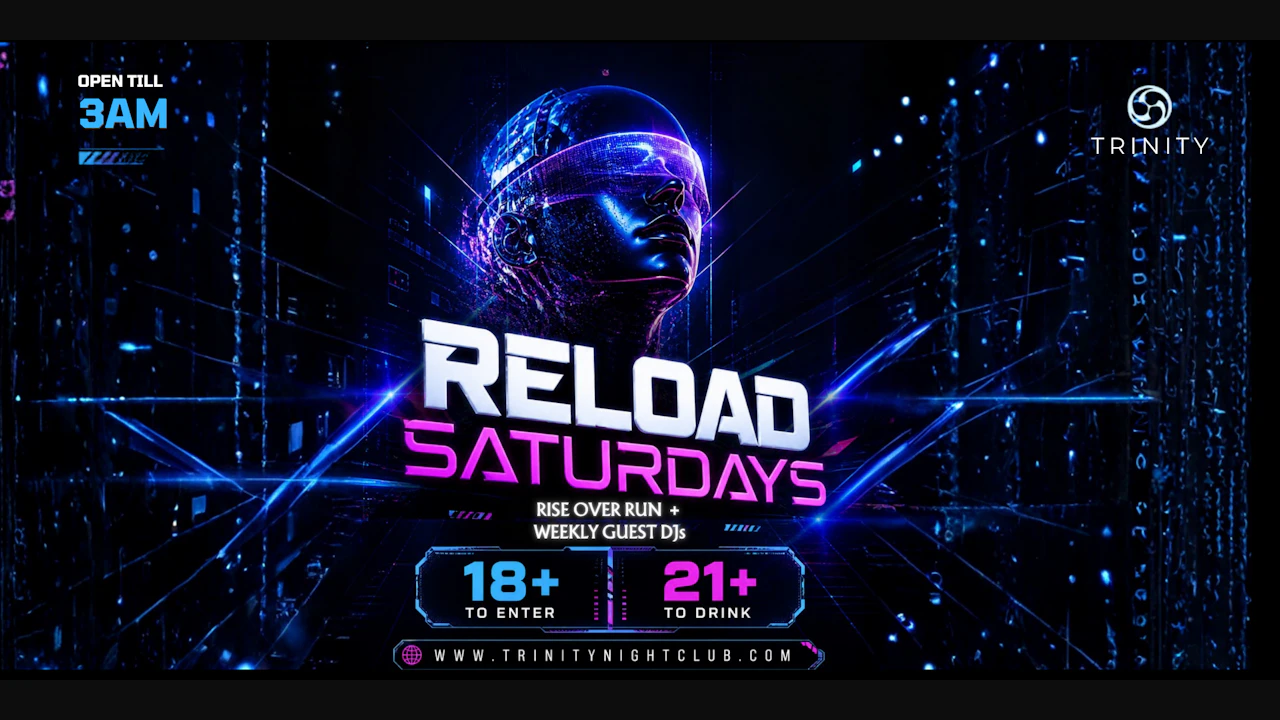 Reload Saturdays at Trinity • Entertaining Seattle's Dance Community
