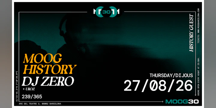 Moog History: DJ Zero + Uroz