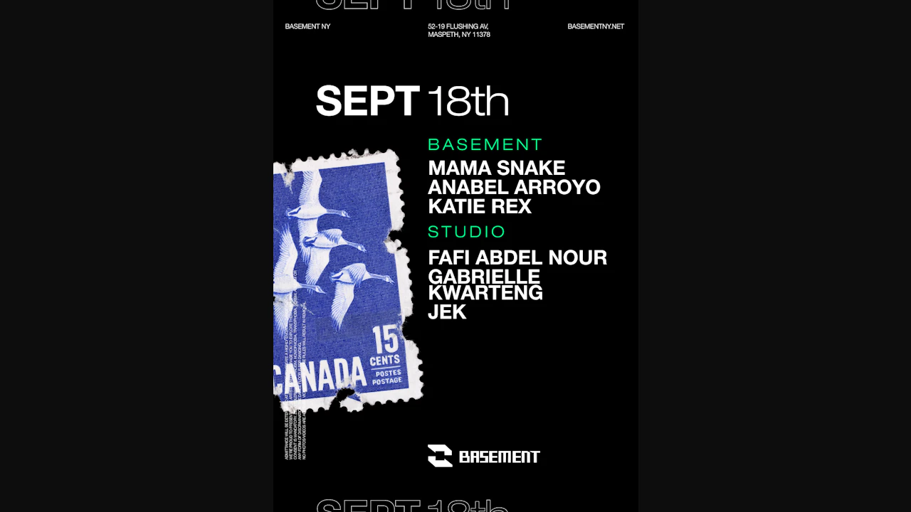 Mama Snake / Anabel Arroyo / Katie Rex / Fafi Abdel Nour / Gabrielle Kwarteng / Jek