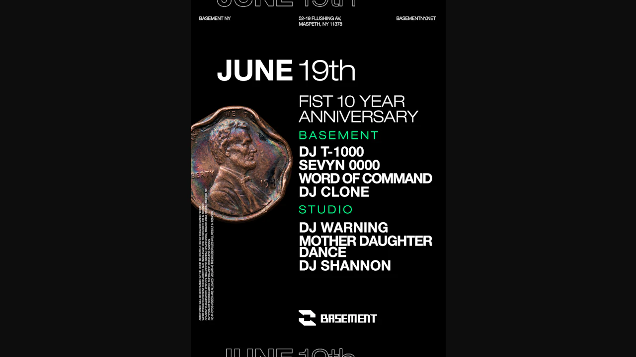 FIST: DJ T-1000 / Sevyn 0000 / Dj Warning / Mother Daughter Dance / DJ Shannon