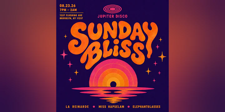 Sunday Bliss: La Reinarde, Miss Hapselam, Elephantglasses