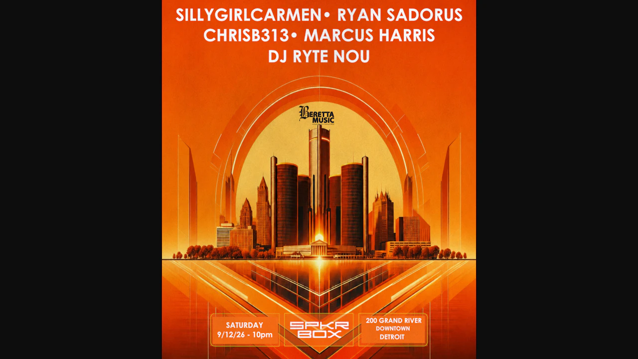 BerettaMusic & Friends - sillygirlcarmen, Ryan Sadorus, CHRISB313, Dj Ryte Nou, MARCUS HARRIS