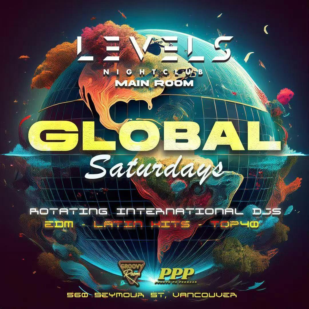 Global Saturdays at Levels - Saturday, Oct 4 2025 | Discotech