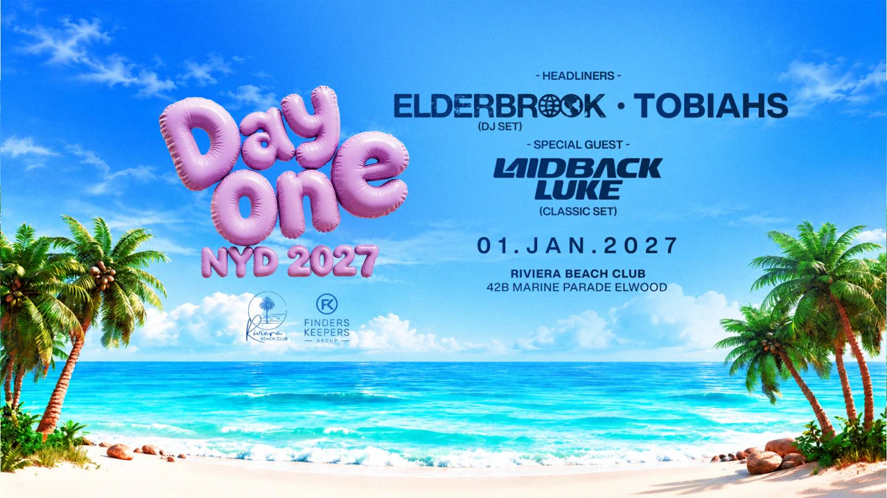 DayOne NYD - Elderbrook, Tobiahs, Laidback Luke