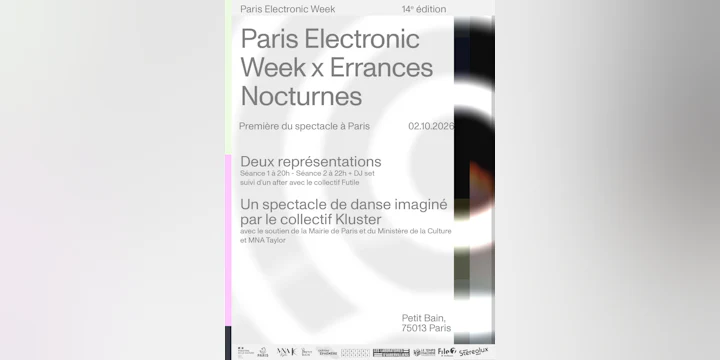 Errances Nocturnes x Paris Electronic Week