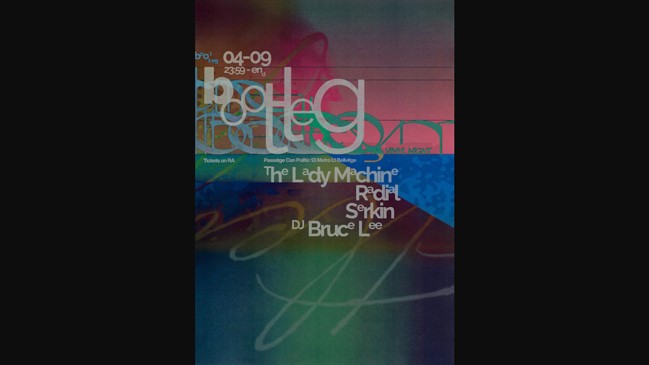 Bootleg Vinyl Night: The Lady Machine, Radial, Serkin, DJ Bruce Lee
