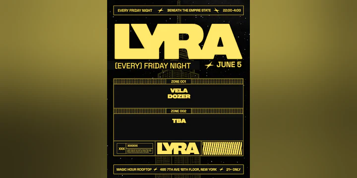 Lyra Rooftop Party 06.05.26