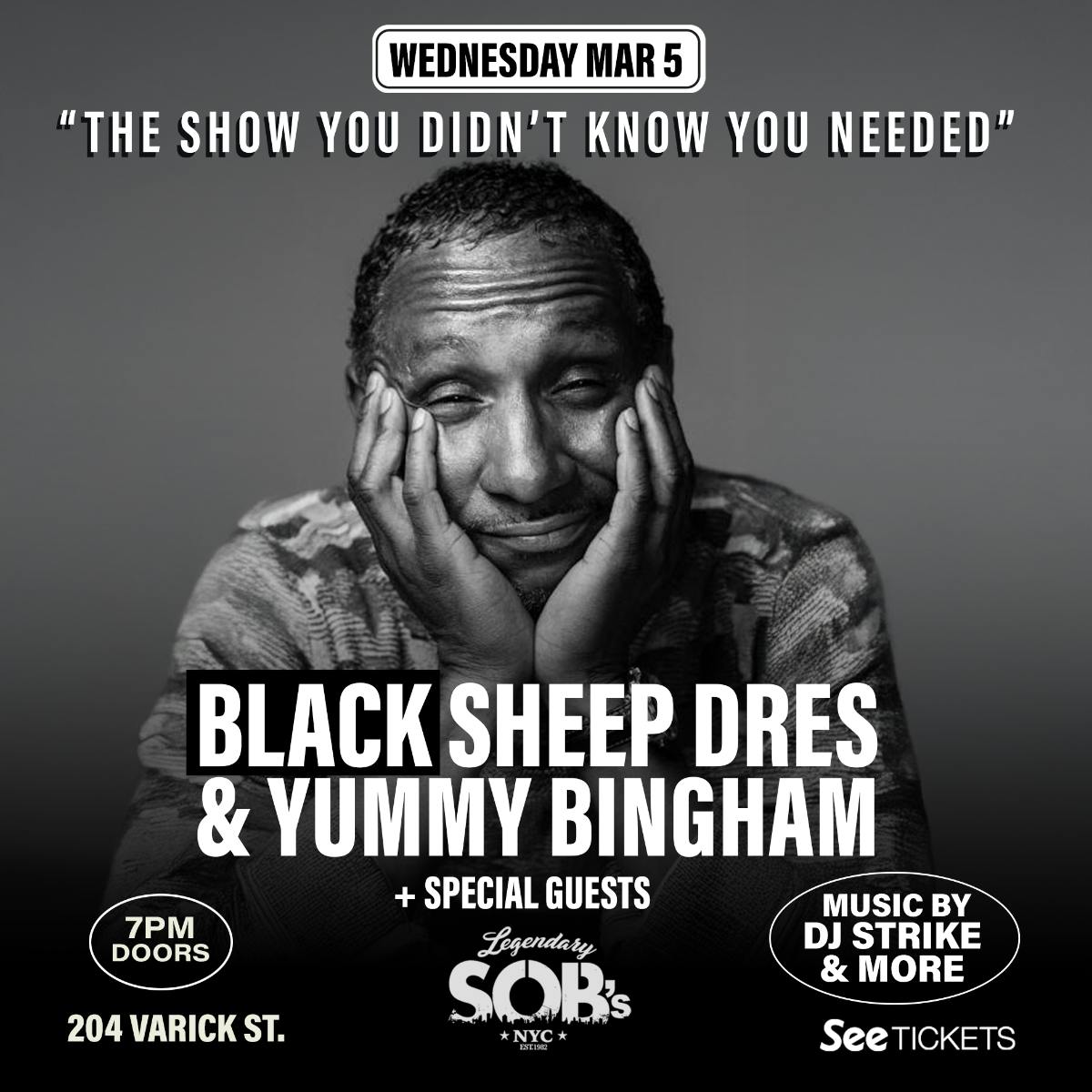 Black Sheep Dres & Yummy Bingham