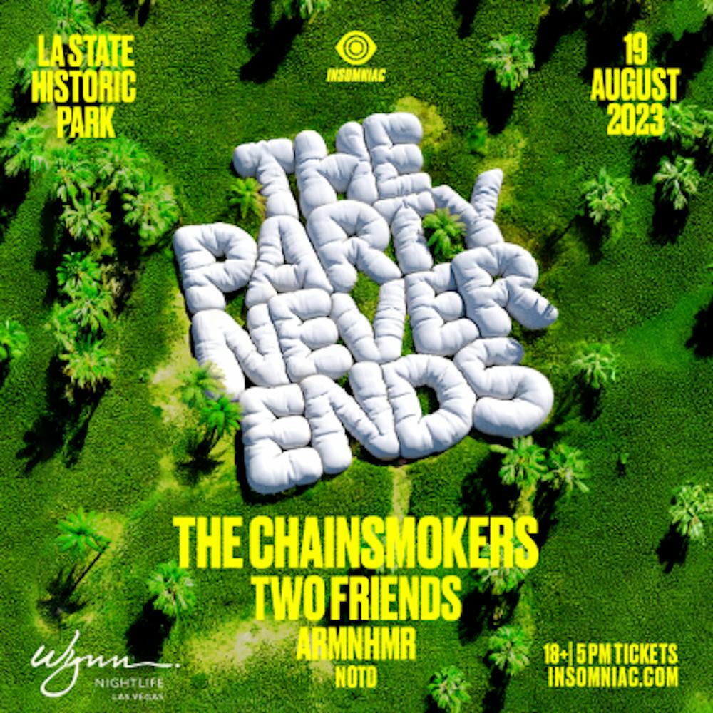 The Chainsmokers The Party Never Ends at LA State Historic Park (Day