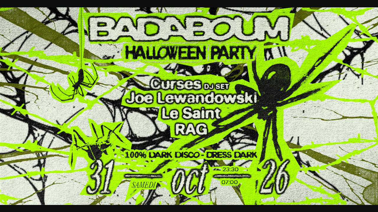 Halloween Party — Curses, Joe Lewandowski, Le Saint, RAG