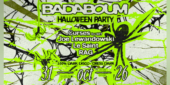 Halloween Party — Curses, Joe Lewandowski, Le Saint, RAG