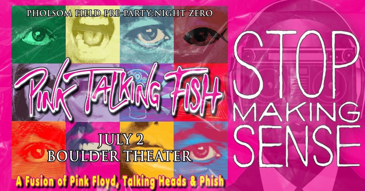 Pink Talking Fish "Stops Making Sense"