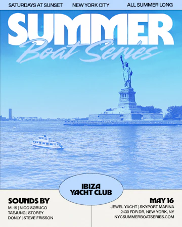 NY Boat Party / Booze Cruise