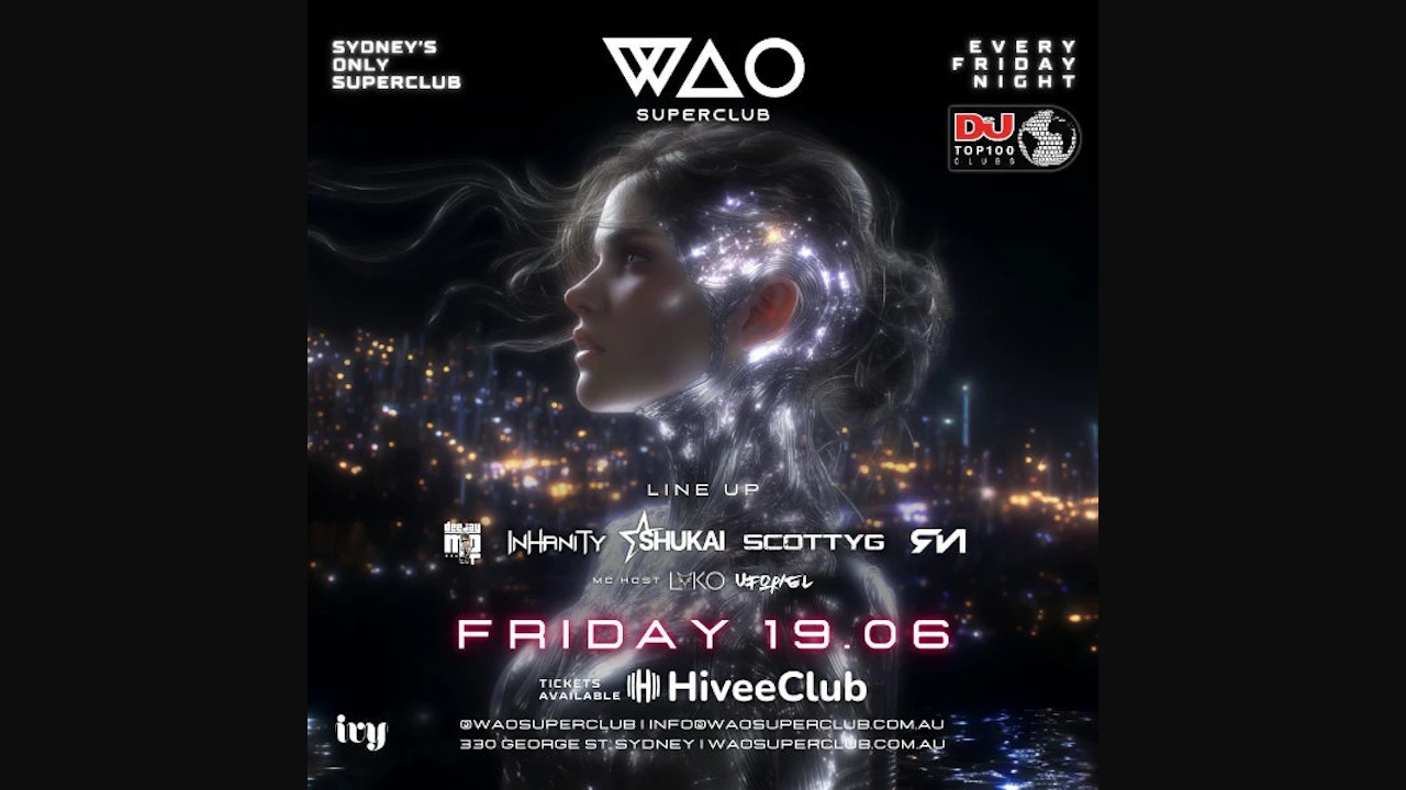 Fri 19 June - Wao Superclub @ Ivy