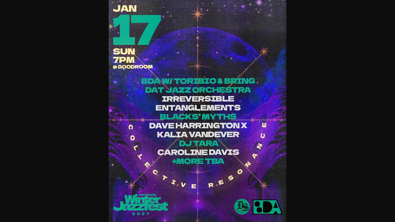 Winter Jazz Fest: Collective Resonance ft BDA with Toribio & Bring Dat Jazz Orchestra + guests