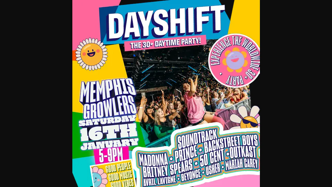 Dayshift: The 30+ Daytime party