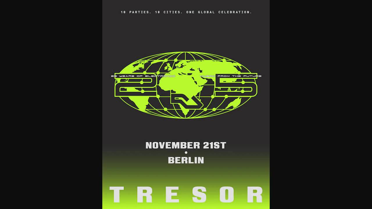 RA25 x Tresor Berlin