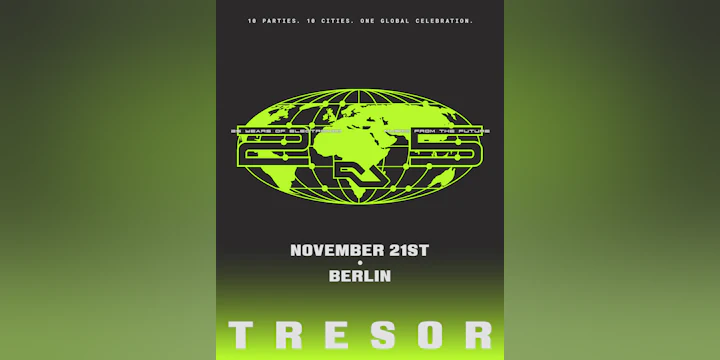 RA25 x Tresor Berlin