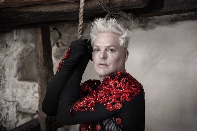 Andy Bell of Erasure: Ten Crowns Tour