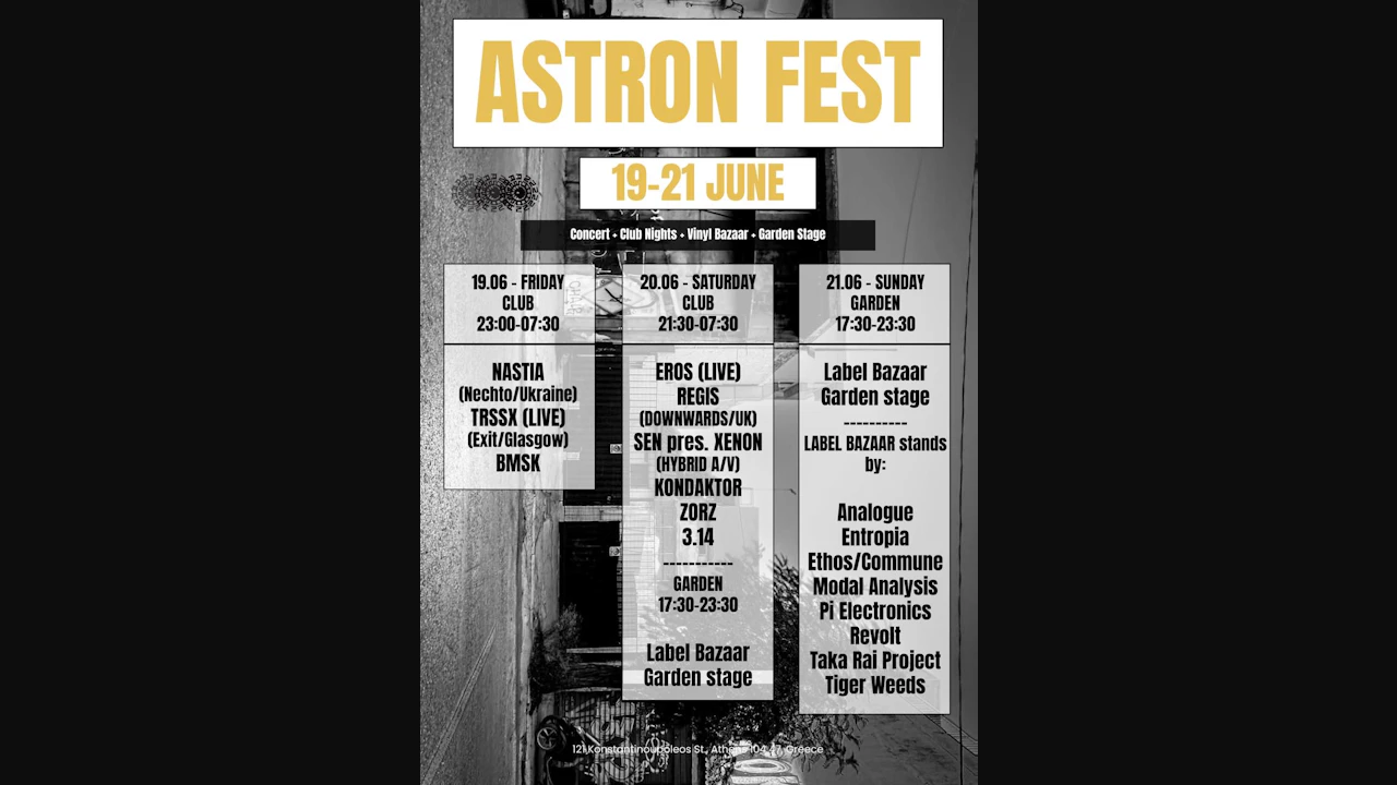 Astron Fest Day 3 (Vinyl Bazaar & Dj Sets)