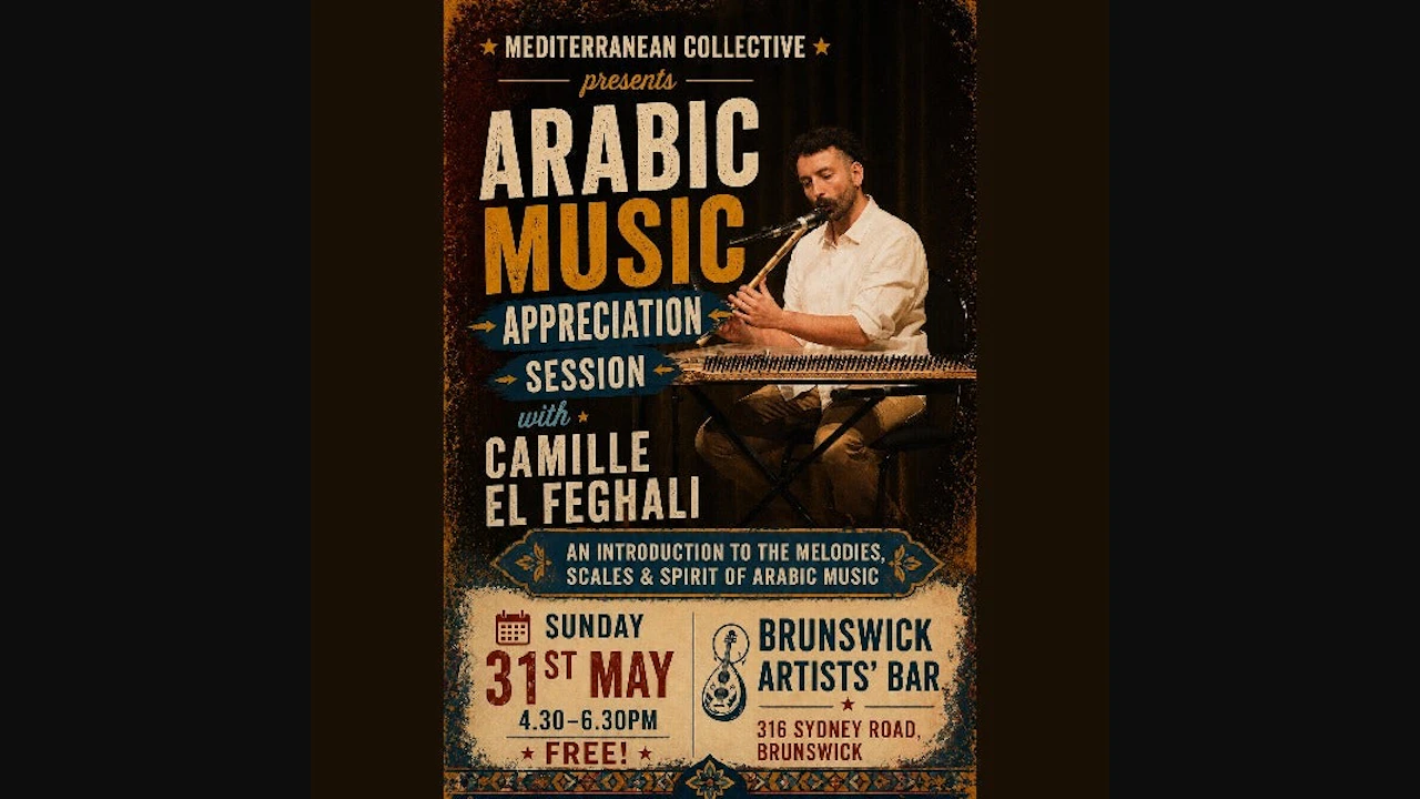 Mediterranean Collective Presents: Arabic Music Appreciation Session
