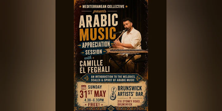Mediterranean Collective Presents: Arabic Music Appreciation Session