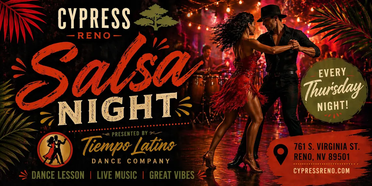 Salsa Night - Thursdays - Presented by Tiempo Latino Dance Company