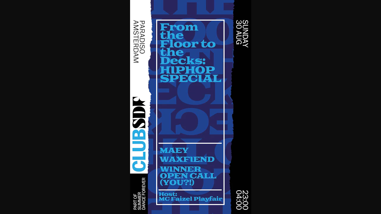 From the Floor to the Decks - Hiphop special