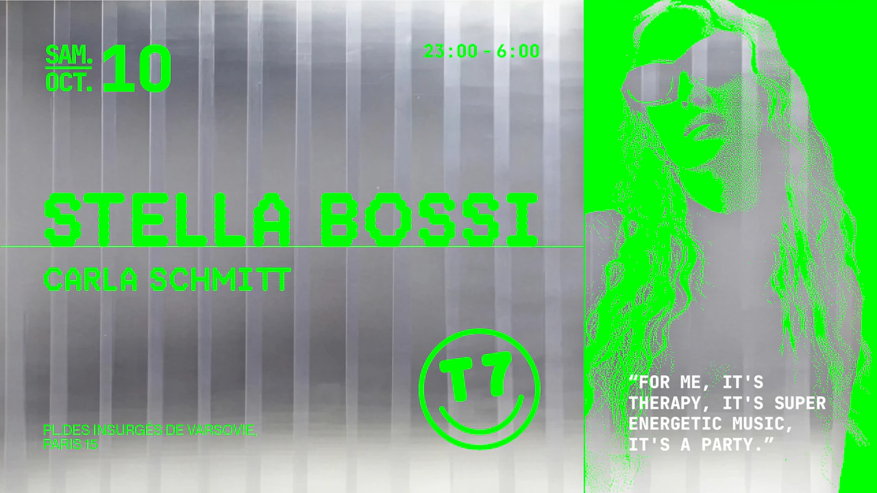 T7 : Stella Bossi, Carla Schmitt