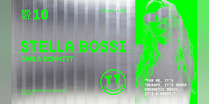 T7 : Stella Bossi, Carla Schmitt