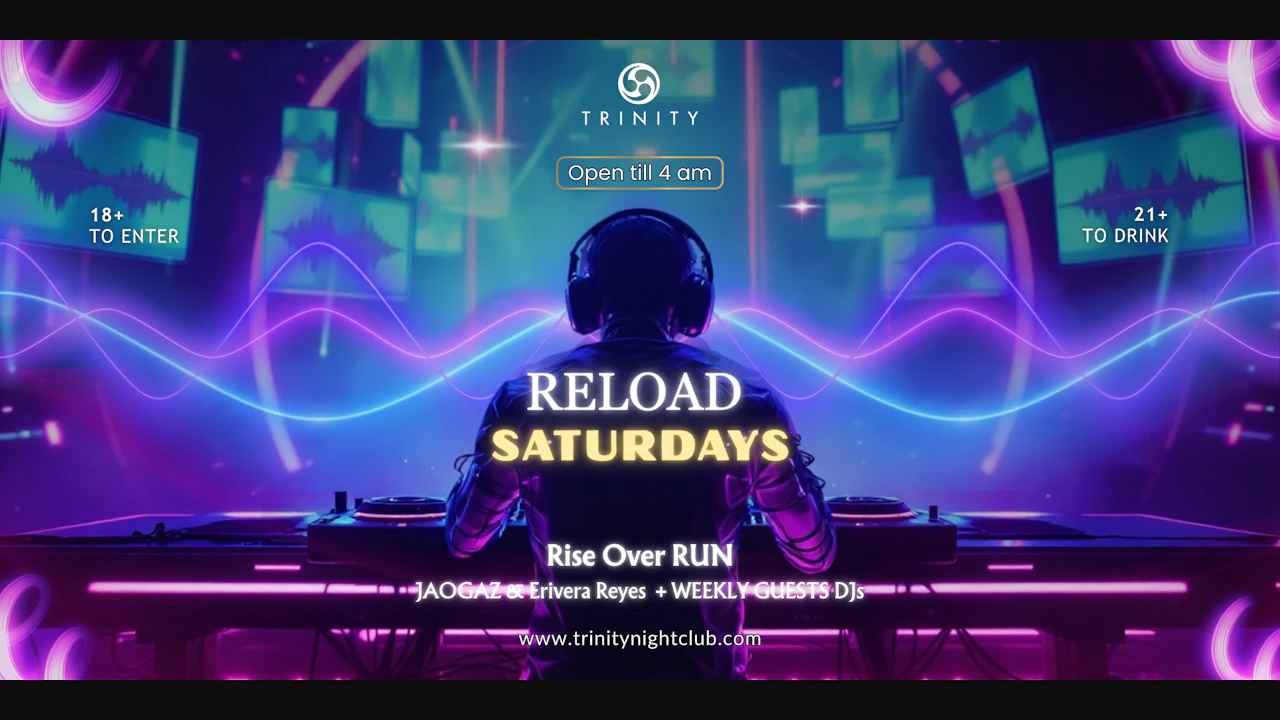 Reload Saturdays at Trinity • Entertaining Seattle's Dance Community