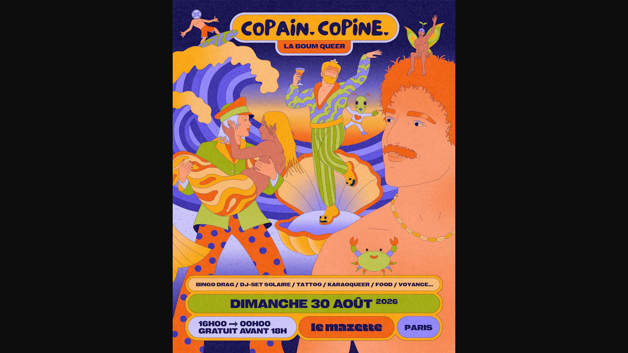La Copain-Copine : Boum Queer & karaoké !