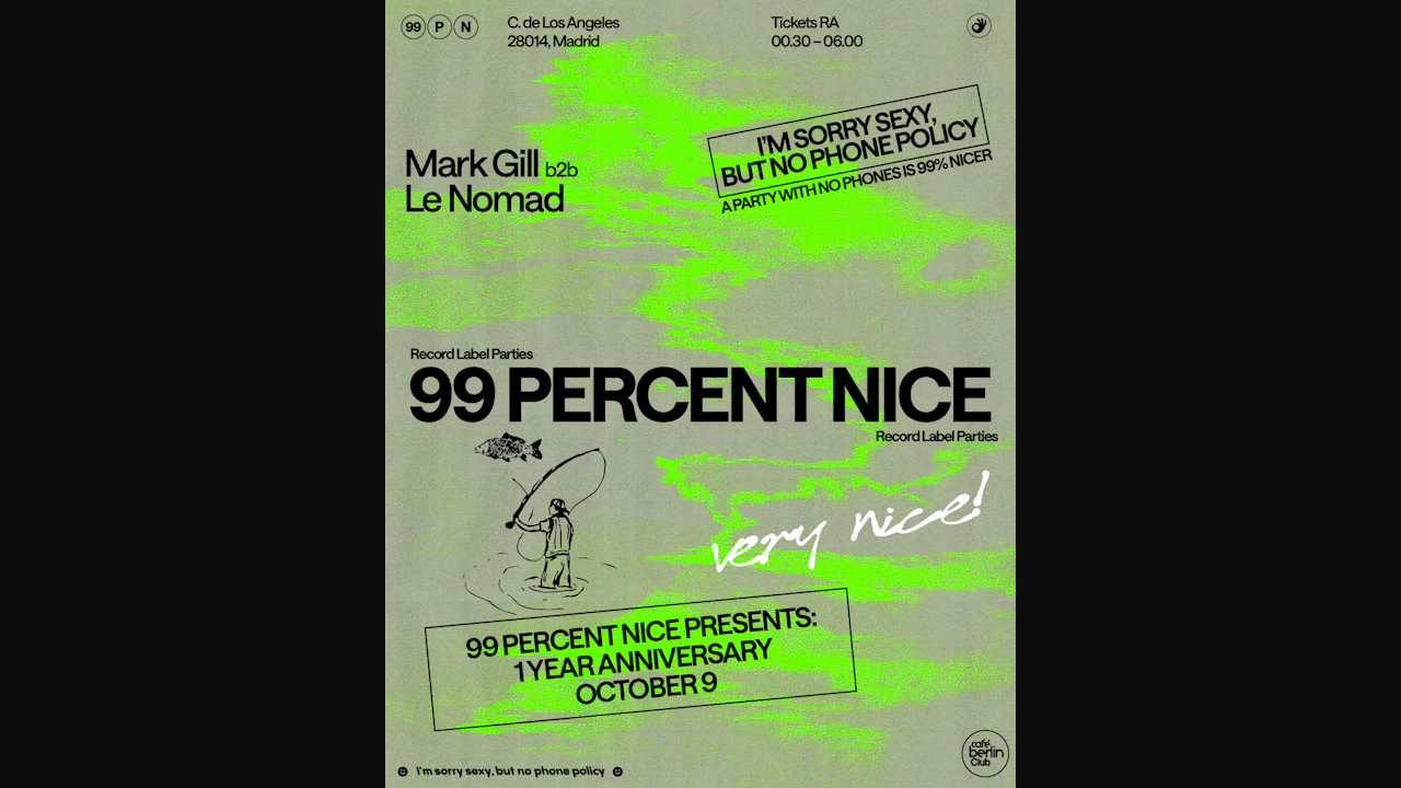 99 Percent Nice · Mark Gill B2B Le Nomad All Night Long