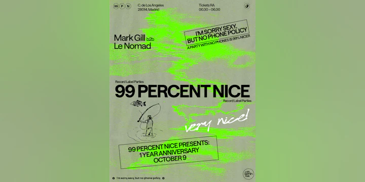 99 Percent Nice · Mark Gill B2B Le Nomad All Night Long
